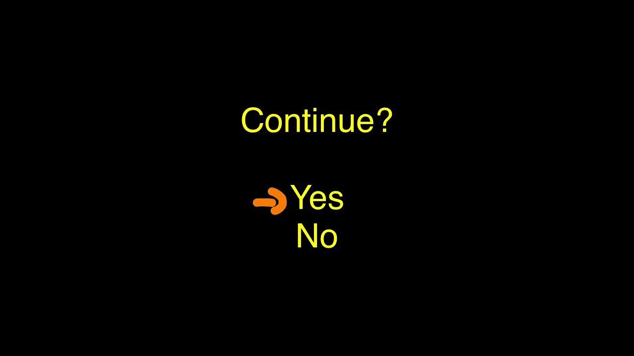 Barney Error (English PC Bootleg) Continue and Game Over