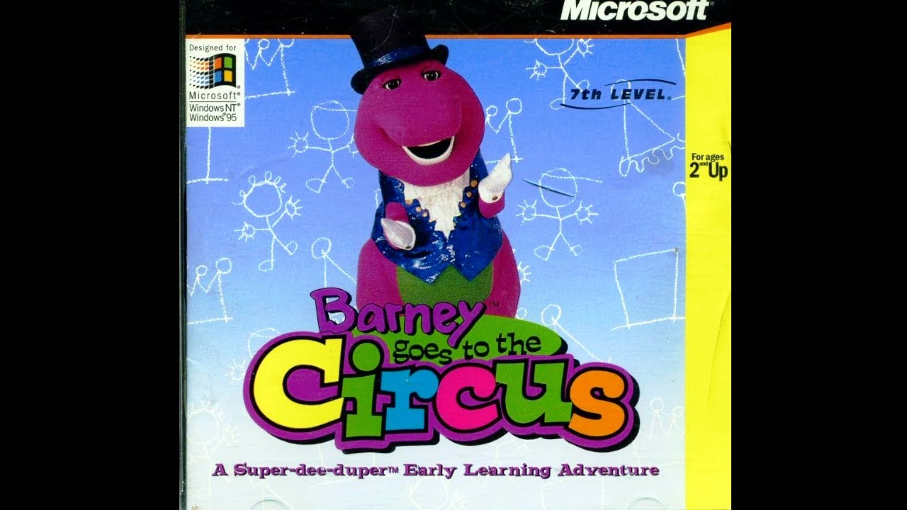 Barney Goes to the Circus (1997) [PC, Windows] longplay
