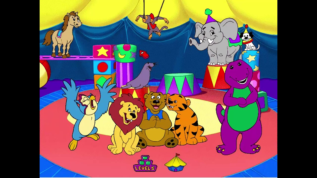 Barney Goes To The Circus Full Walkthrough