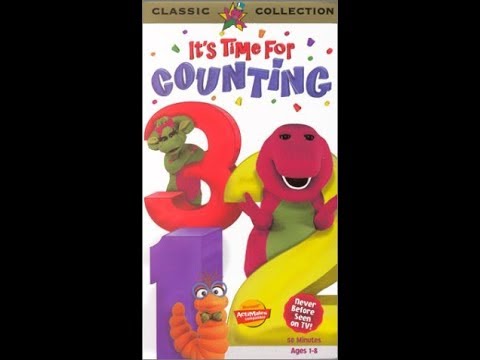 Barney: It's Time For Counting 1998 VHS