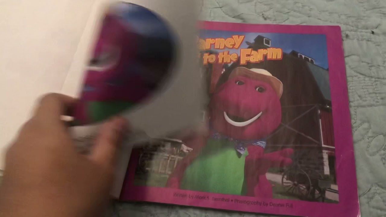 Barney: Let's Go to the Farm and the Zoo Book