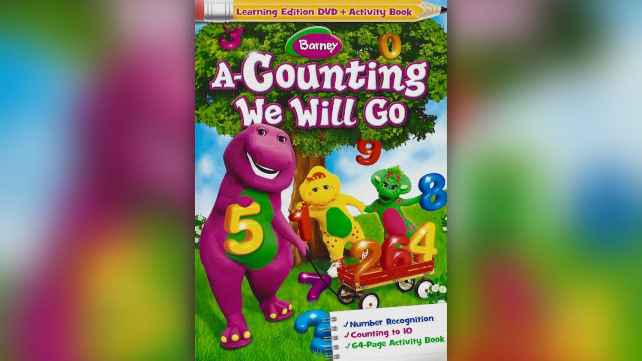 Barney: Vamos Contar [2010] - Lanzamiento en DVD de 2010
