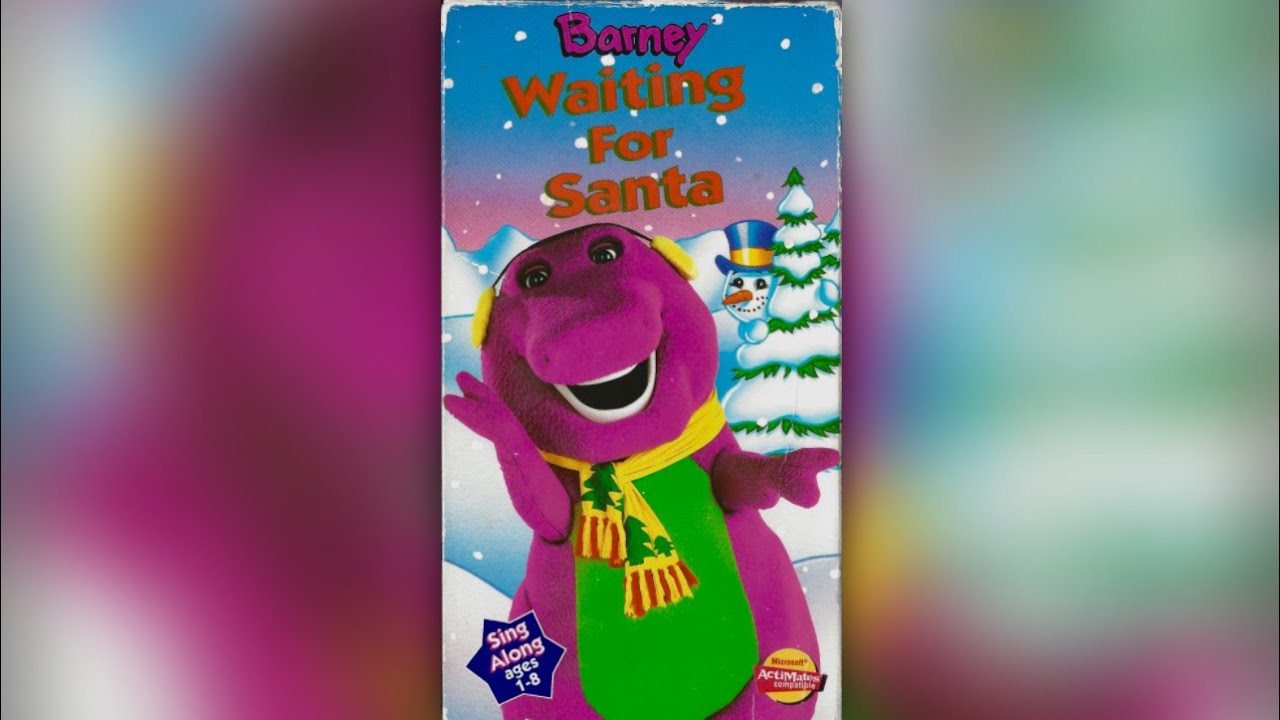 Barney: Waiting for Santa [1990] - 1997 VHS Release