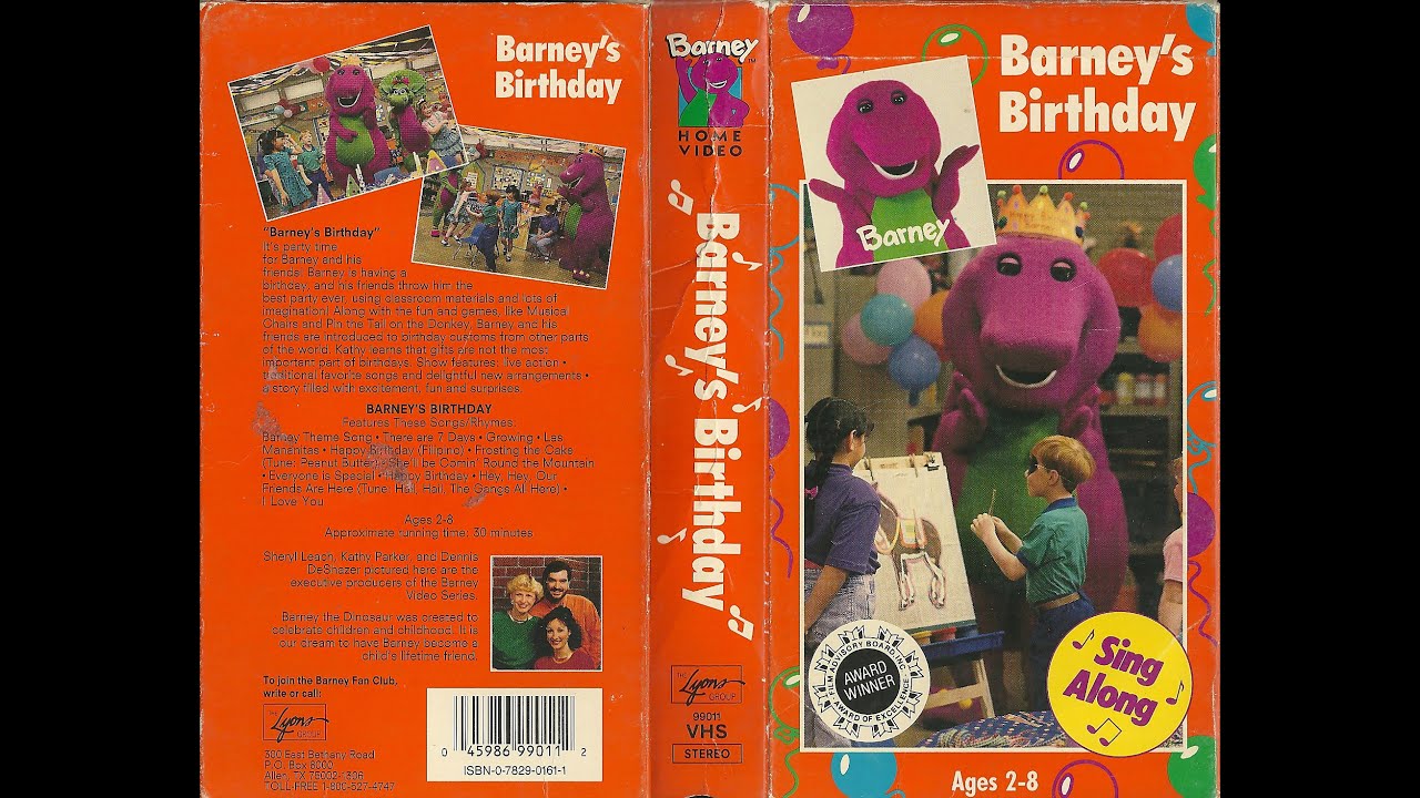 Barney's Birthday [VHS] (1992)