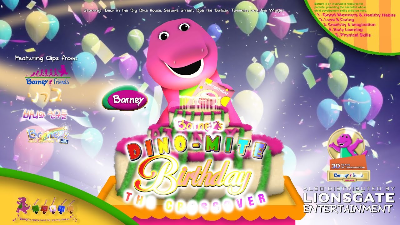 Barney’s Dino Mite Birthday: The Crossover