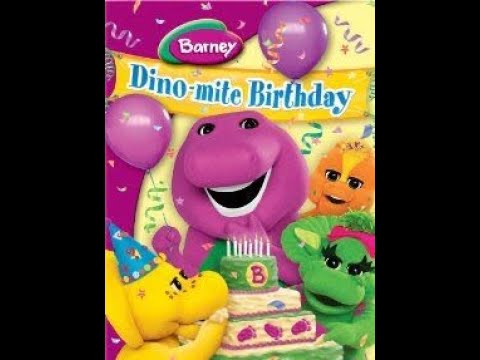Barney's Dino-Mite Birthday! (But It's The New Content Only)
