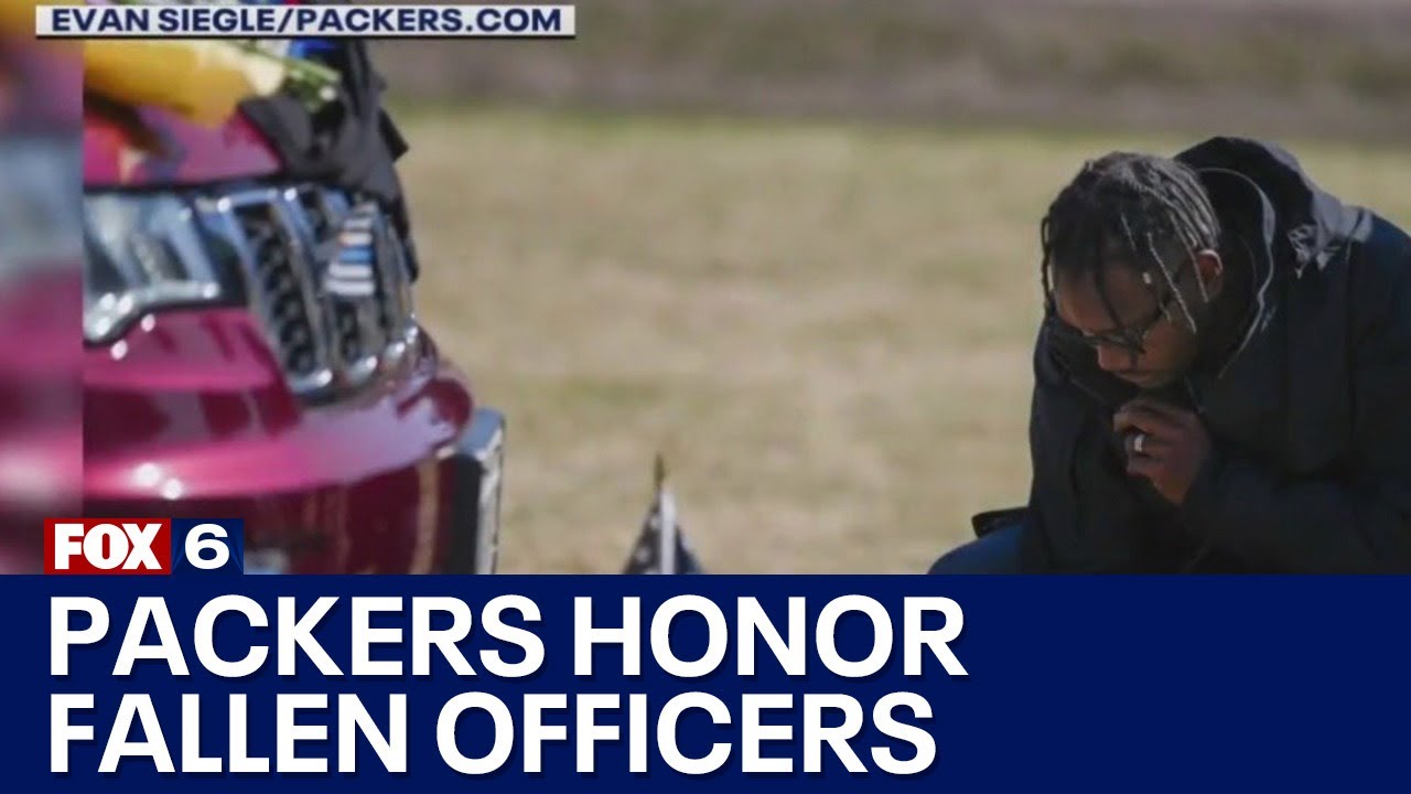 Barron County police shooting, Packers Tailgate Tour honors officers | FOX6 News Milwaukee