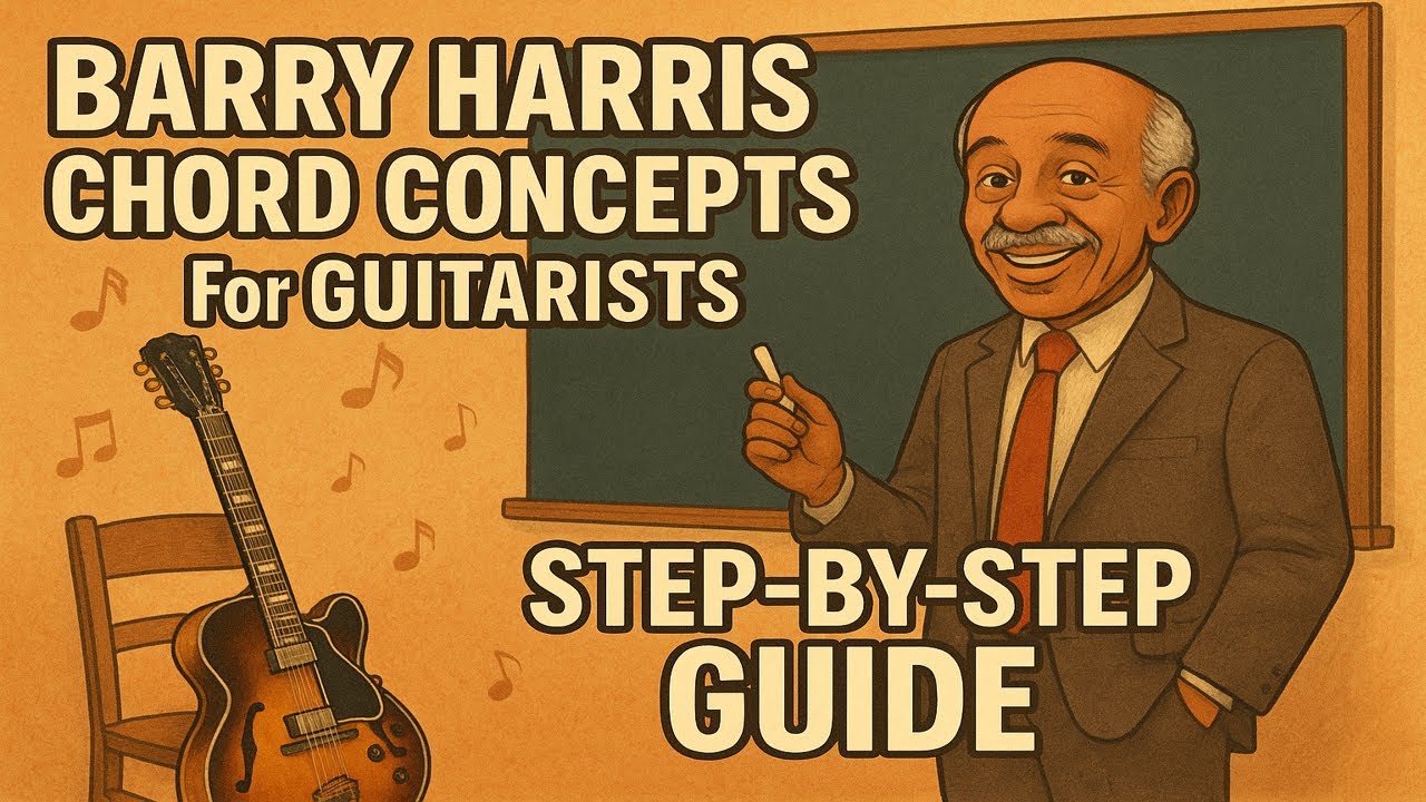 Barry Harris Chord Concepts Explained for Jazz Guitarists – Step by Step Lesson