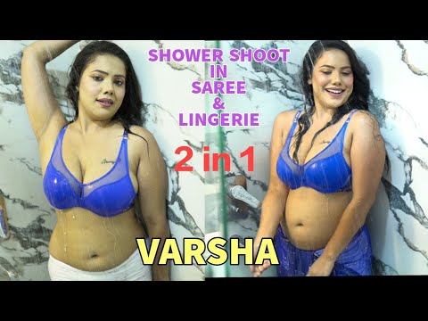 BARSHA | SHOWER SHOOT CONCEPT | BEAUTY QUEEN | SAREE LOVER