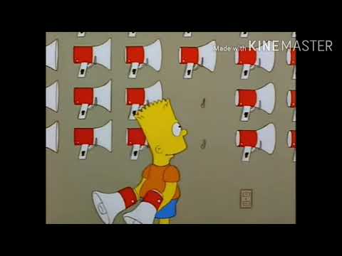 Bart Megaphone's Testing (KissCartoon, GTA & Godzilla Crossover)