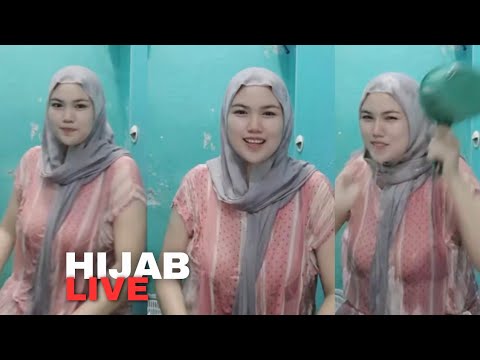 BASAH BASAH LIVE HIJAB CANTIK UPDATE