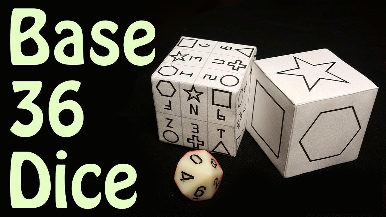 Base-36 Dice | Zvlog 08