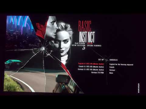 BASIC INSTINCT (1992) 4K Ultra HD Movie Menu