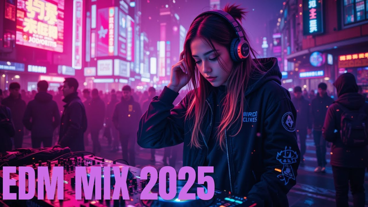 Bass Boosted EDM Mix 2025 🔥 Techno Acid, Glitchstep & Cyber Trap | No Vocals, Cinematic Bass