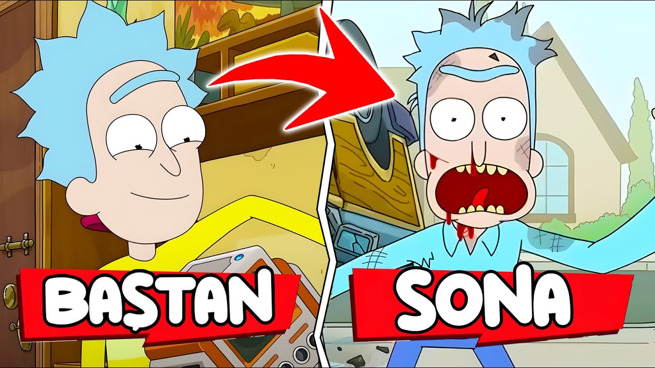 Baştan Sona 71 Dakikada Rick and Morty