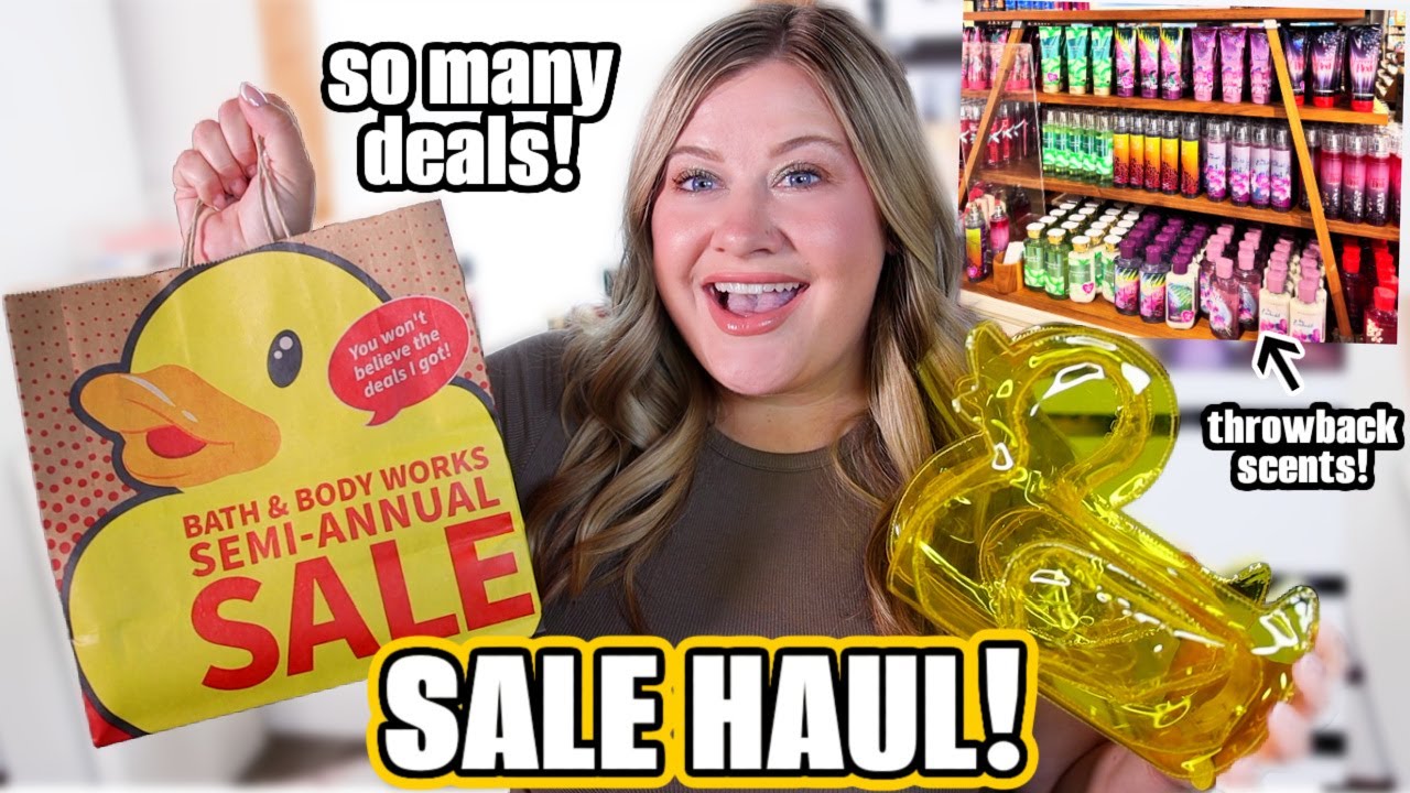 BATH & BODY WORKS SUMMER SALE HAUL!