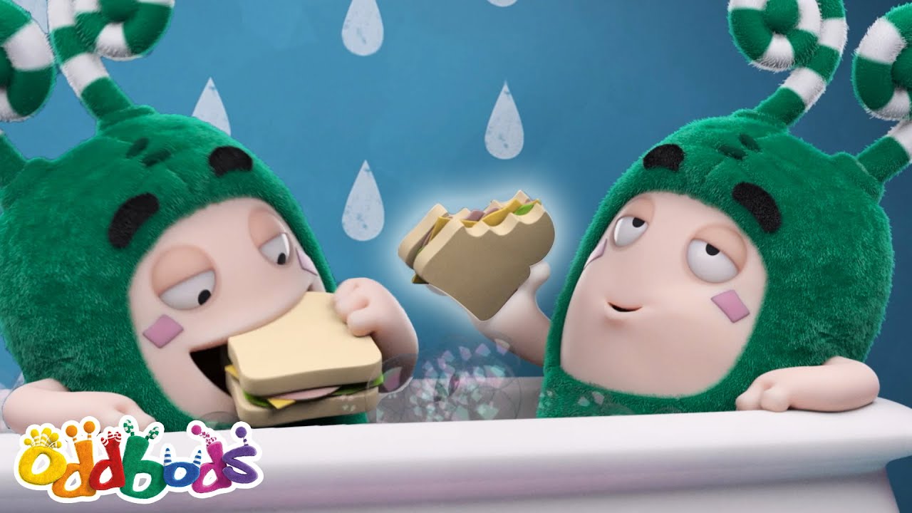 Bath Time Snacks | Oddbods Full Episode | Funny Cartoons for Kids