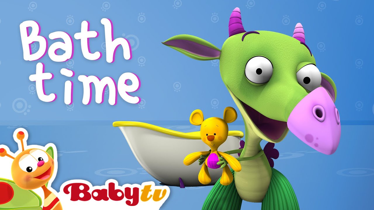 Bath Time with Draco 🧼 | Full Episode | Cartoons for Toddlers @BabyTV