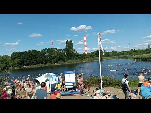 Bathing beautiful girls Jeziorko Czerniakowskie Warshawa | НА ПЛЯЖЕ НЕГДЕ ПРИЛЕЧЬ