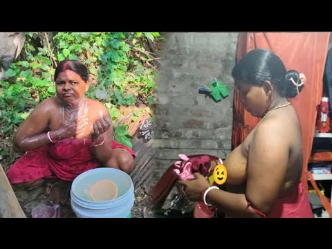 bathing vlog | bathing video | bathing full maja mini vlog