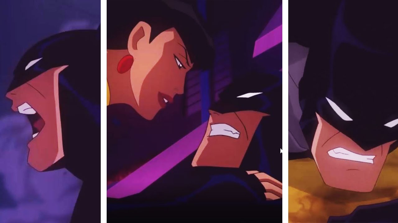Batman Getting Dominated for 1 minute and 18 seconds straight (Gyaku Ryona)