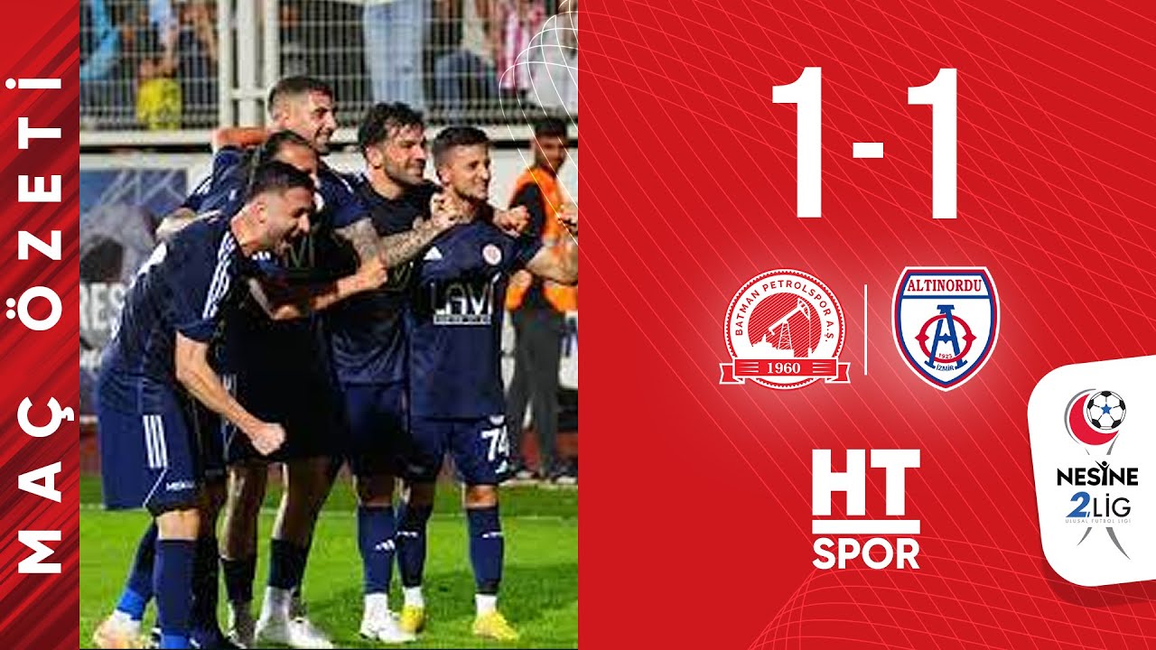 Batman Petrol Spor 1 - 1 Altınordu (Play-Off Turu) - Maç Özeti