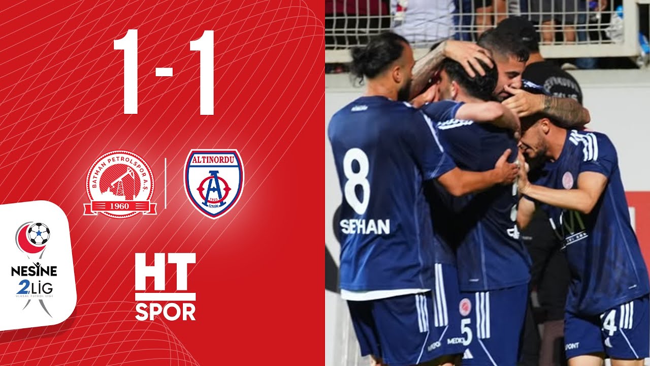 Batman Petrol Spor 1 - 1 Altınordu (Play-Off Turu)