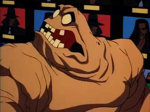 Batman TAS Batman vs Clayface