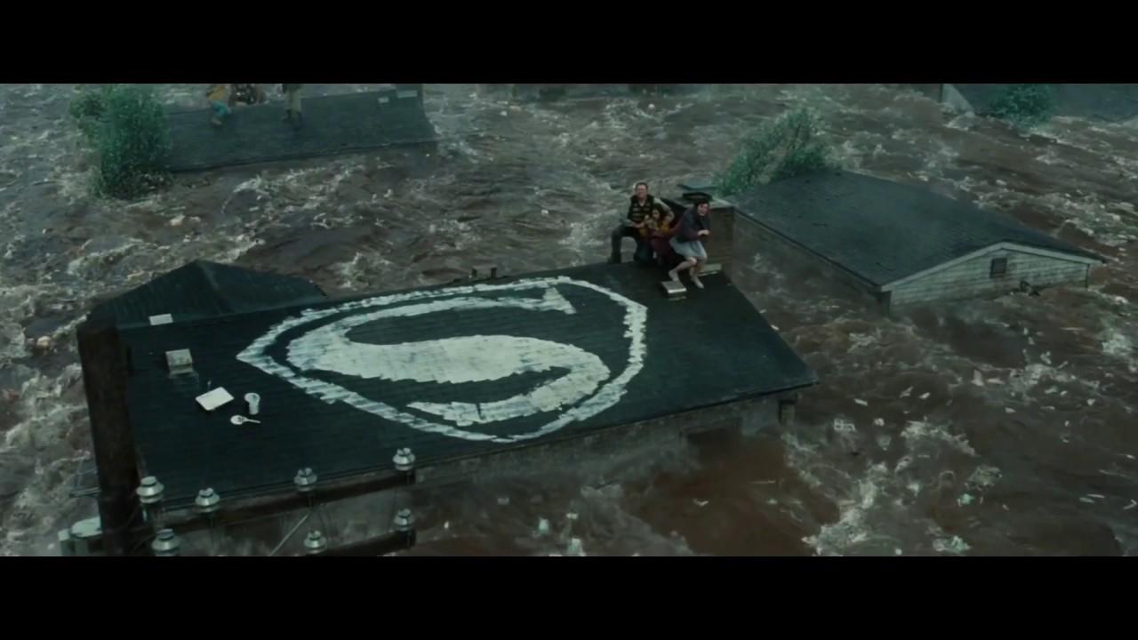 Batman v Superman: Dawn of Justice - Flood Scene HD