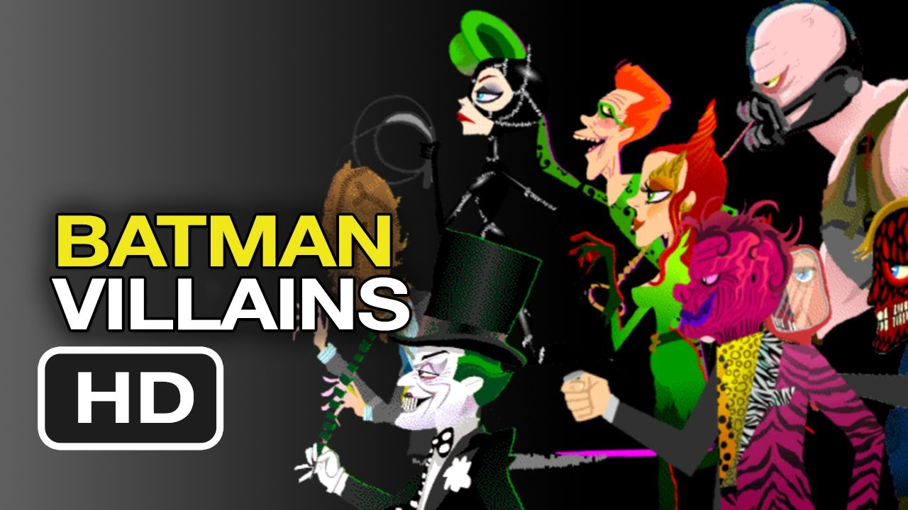 Batman Villain Gifs - Dark Knight Villains Animated Gifs HD