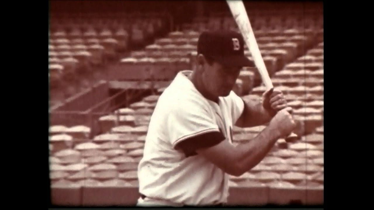 Batting with Ted Williams from 16mm film by R&M Video