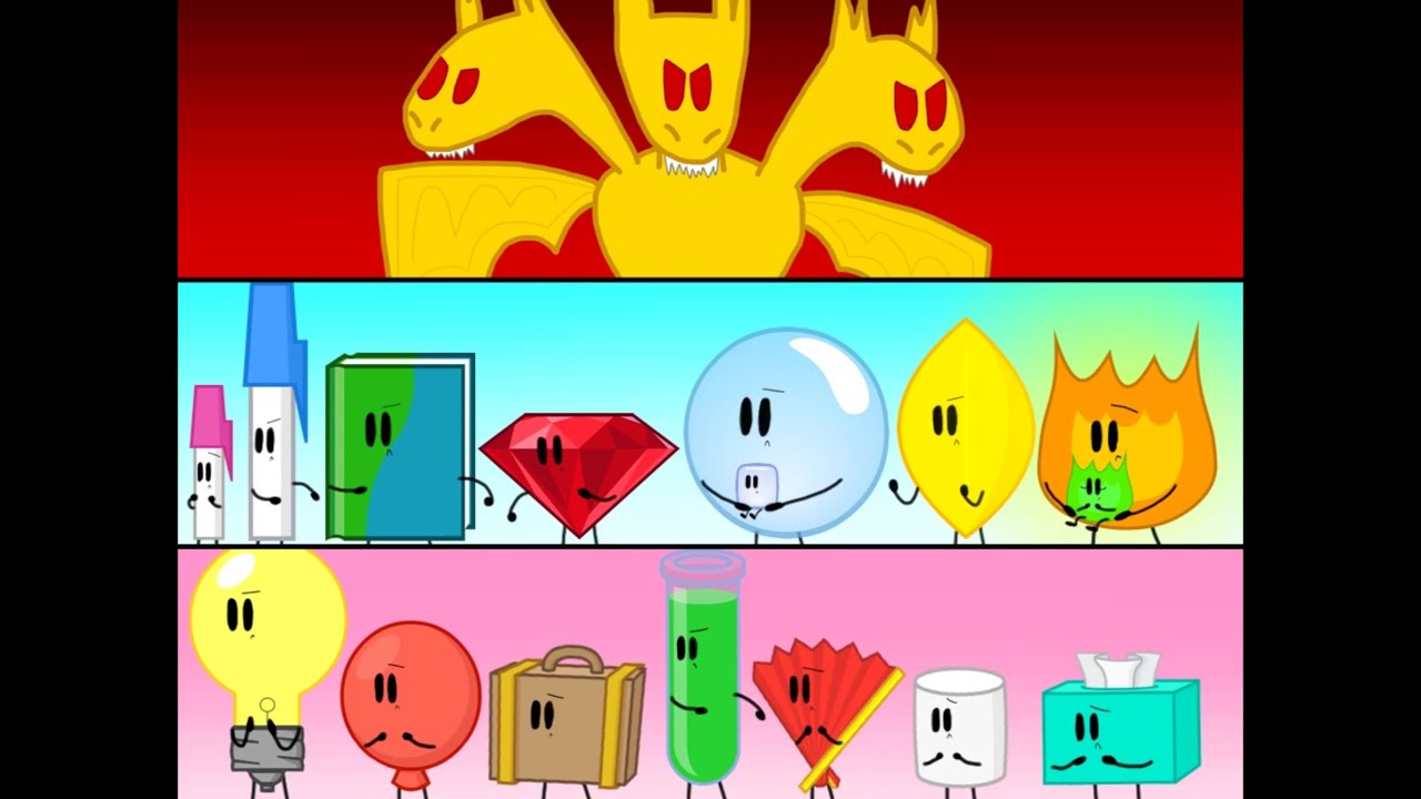 Battle for BFDI Club Episode 7: BFB vs. King Ghidorah
