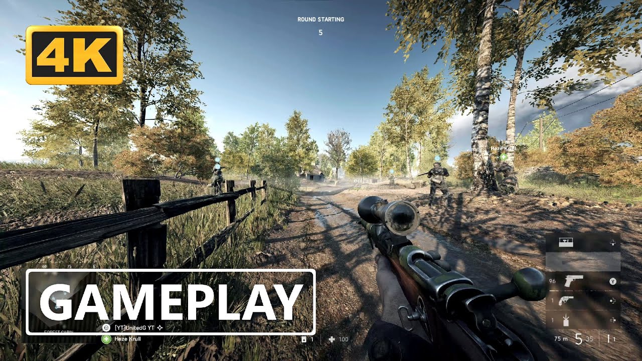 Battlefield 5 Multiplayer Gameplay 4K