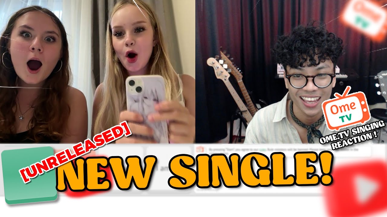 BAWAIN LAGU SENDIRI SAMPE BIKIN BULE NANGIS‼️ - OME.TV INTERNATIONAL