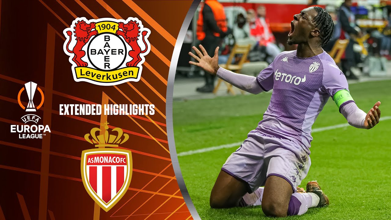 Bayer Leverkusen vs. Monaco: Extended Highlights | UEL Play-off 1st Leg | CBS Sports Golazo - Europe