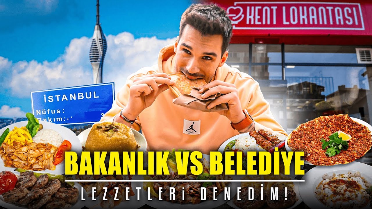 İBB VE BAKANLIK LEZZETLERİNİ DENEDİM.PARK, RESTORAN, CAFE