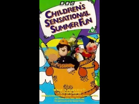 BBC Children's Sensational Summer Fun (1996, Full VHS)