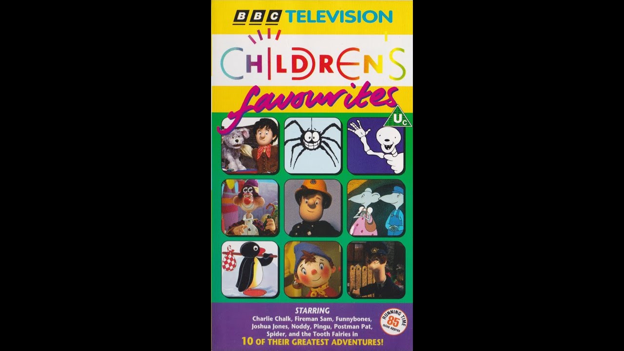 BBC Television Children's Favourites (1993, Full VHS)