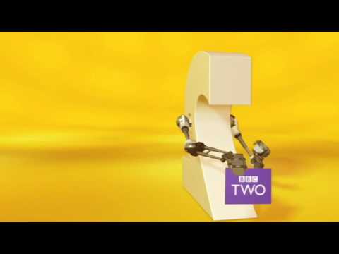 BBC Two Sticky Label