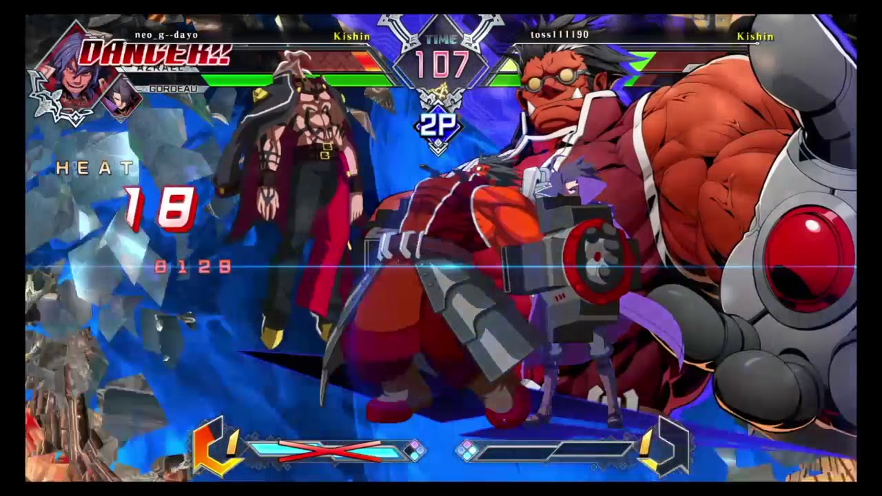 BBTAG Neo_G_Dayo (Azrael, Gordeau) vs Toss111190 (Gordeau, Tager) Ranked Match Set
