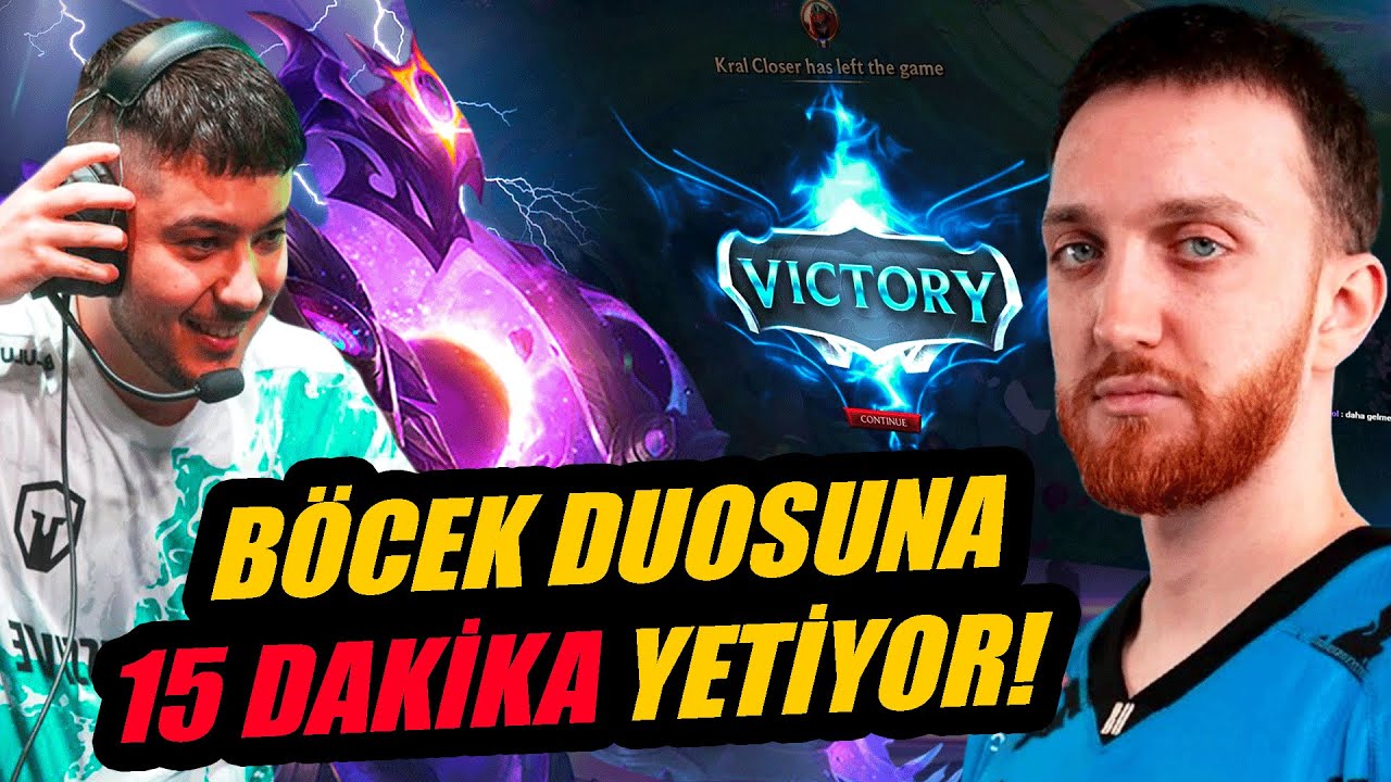 BÖCEK DUOSU ÇOK GÜÇLÜ! *15 dakika kafi* | Bolulu @Closerr