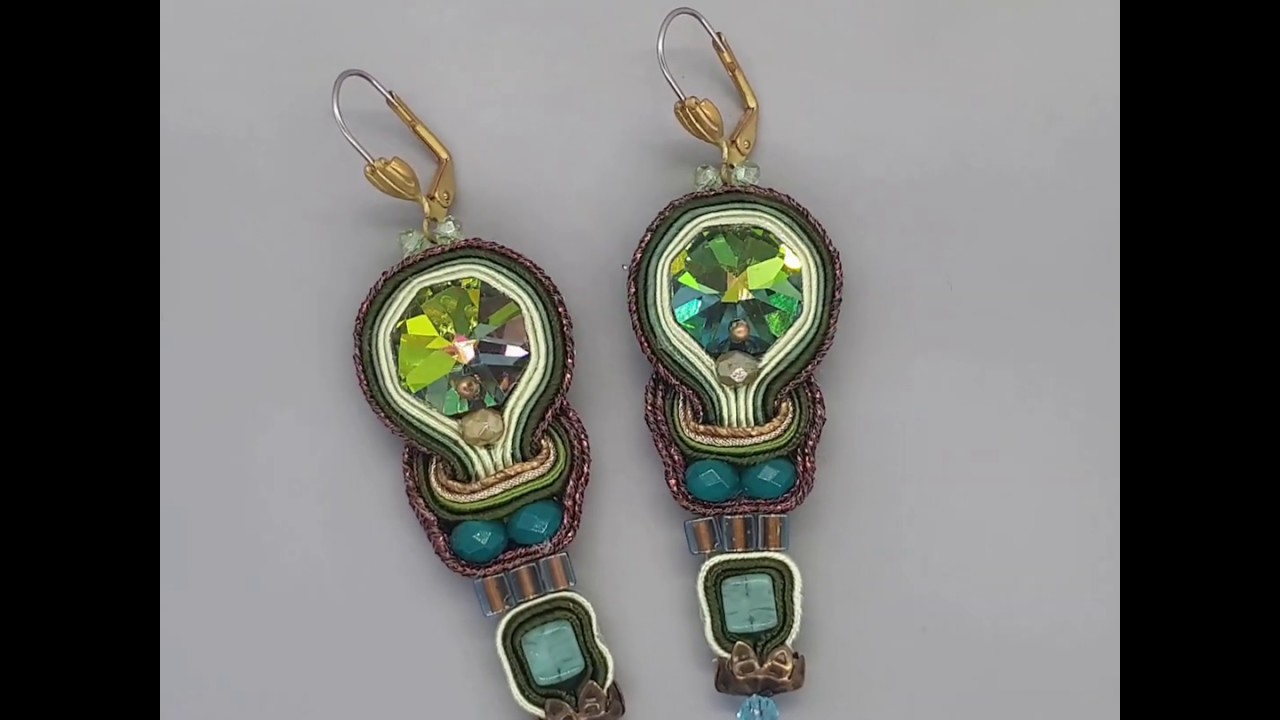 Be Exceptional by Joanna Potepa Soutache earrings Otar