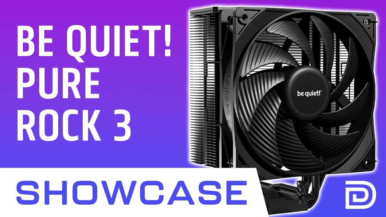 be quiet! Pure Rock 3 Showcase - Cool and Quiet