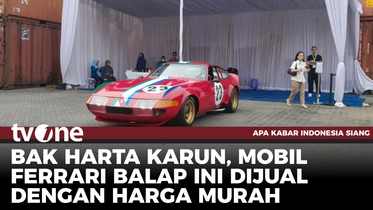 Bea Cukai Lelang Ferrari Sitaan Senilai Rp1,5 M dari Harga Aslinya Rp40 M | AKIS tvOne