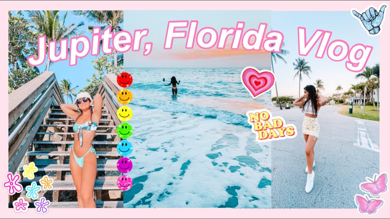 BEACH WEEKEND VLOG | JUPITER FLORIDA (sunrise, good eats, pool days, etc!)