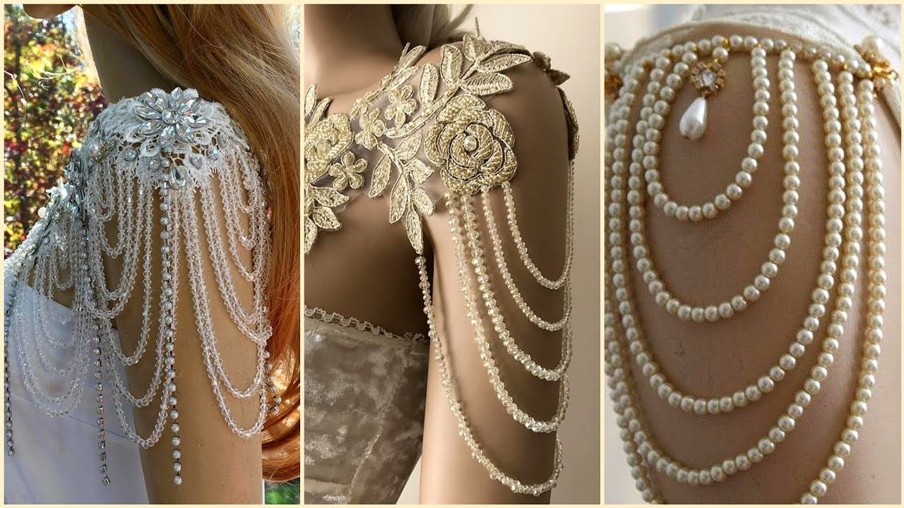 Beaded sleeves design collection for party wear dresses (2019)