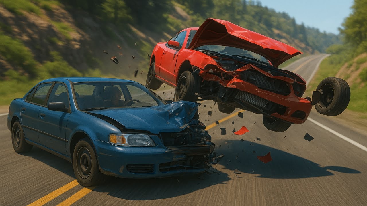 BeamNG Drive - Realistic Crashes Episode #1
