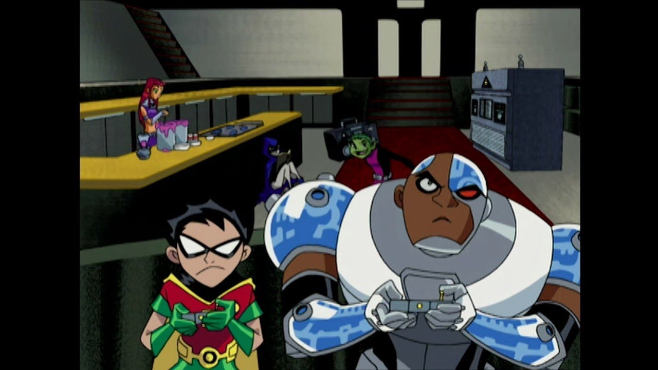 Beast Boy Messed Up The Power - Teen Titans 