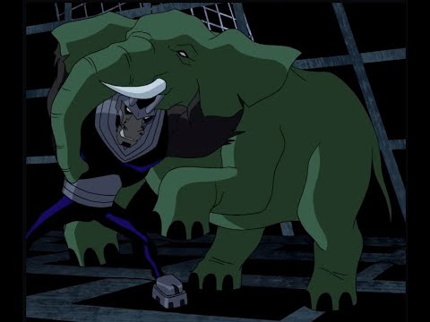Beast Boy transforms into Elephant