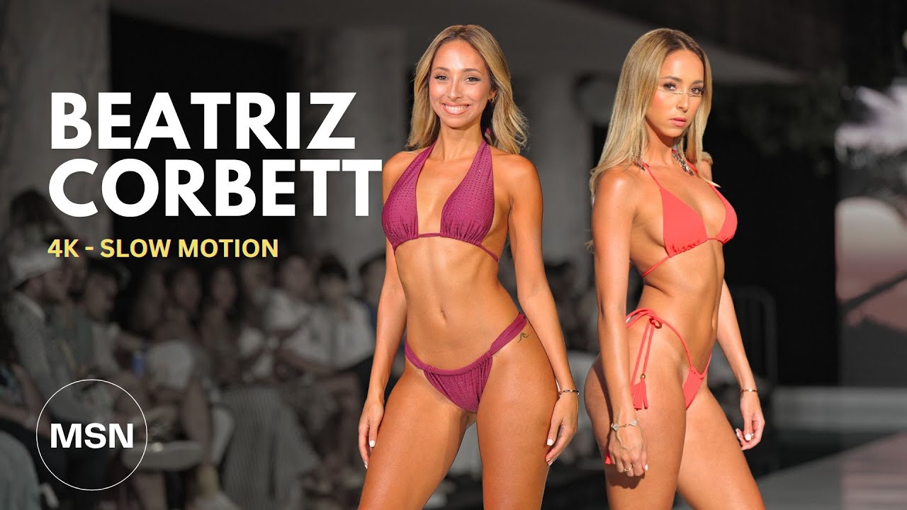Beatriz Corbett / Miami Swim Week 2024 / Slow Motion 4k